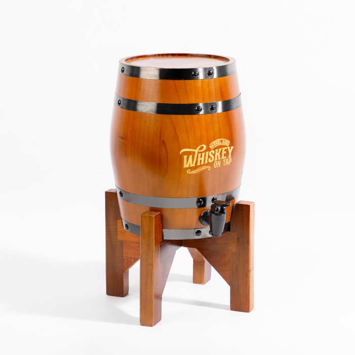 3L Upright Wine Barrel - Whisky & Wine Decanters Australia
